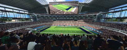 Seat view from Club Mezzanine