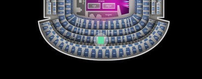 Seat view from Mezzanine