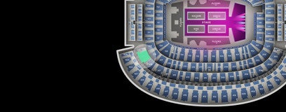 Seat view from Mezzanine
