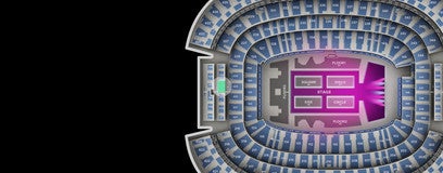 Seat view from Mezzanine