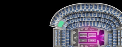 Seat view from Mezzanine
