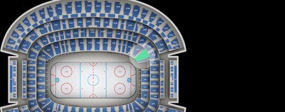 Seat view from Lower