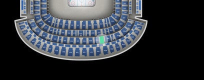 Seat view from Mezzanine