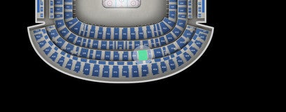 Seat view from Mezzanine