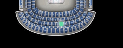 Seat view from Mezzanine