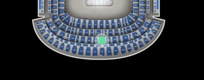 Seat view from Mezzanine