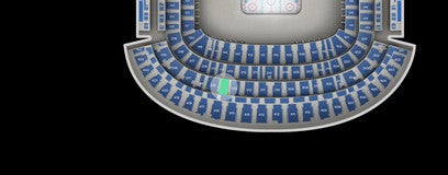 Seat view from Mezzanine