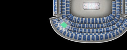 Seat view from Mezzanine