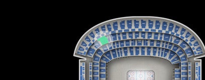 Seat view from Mezzanine