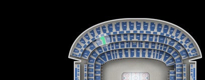 Seat view from Mezzanine