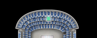 Seat view from Mezzanine