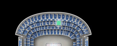 Seat view from Mezzanine