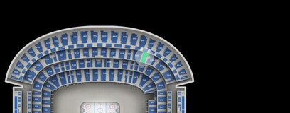 Seat view from Mezzanine