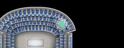 Seat view from Mezzanine