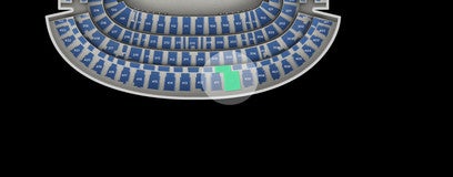 Seat view from Upper