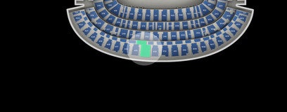 Seat view from Upper