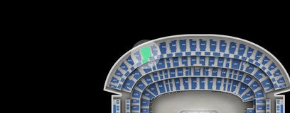 Seat view from Upper