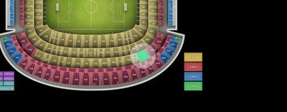 Seat view from Mezzanine