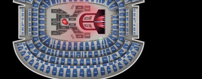 Seat view from Suite