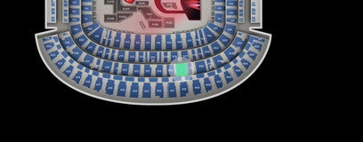 Seat view from Mezzanine