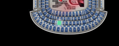 Seat view from Mezzanine