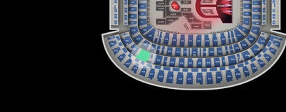 Seat view from Mezzanine