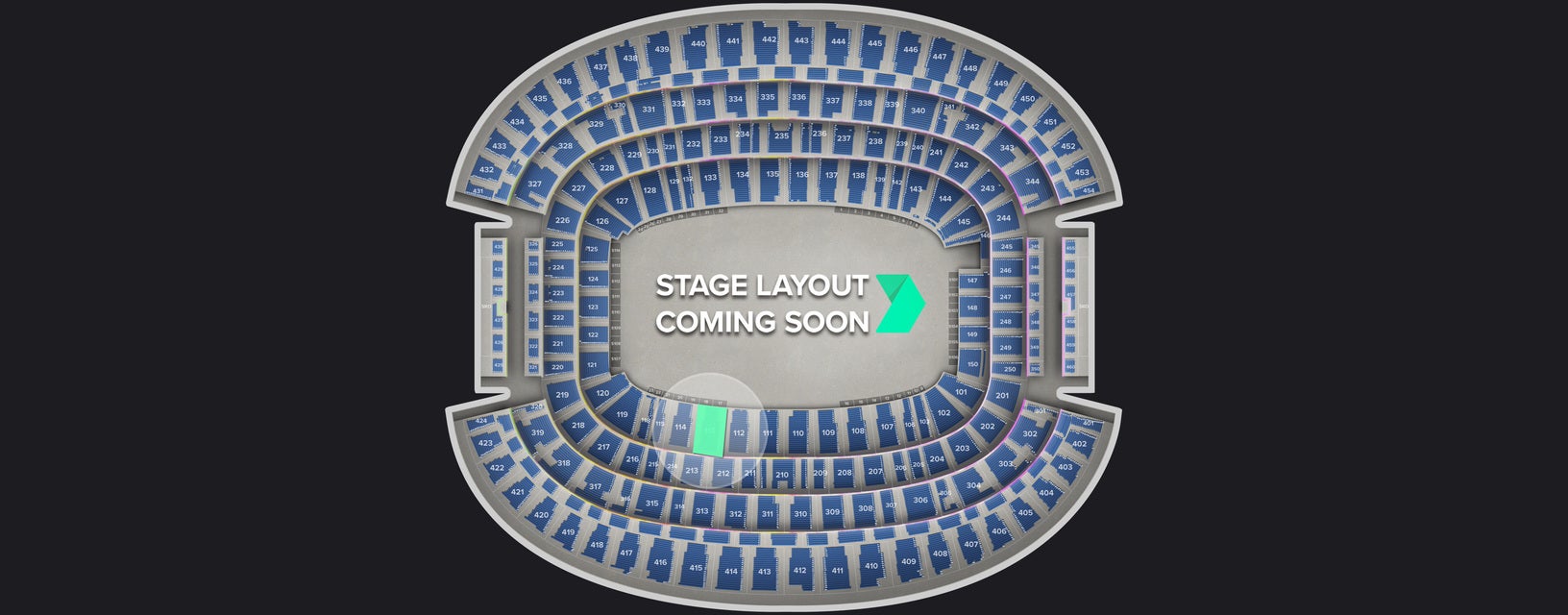 Seat view from Lower