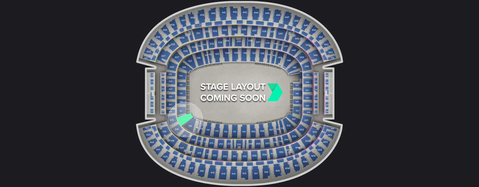 Seat view from Lower