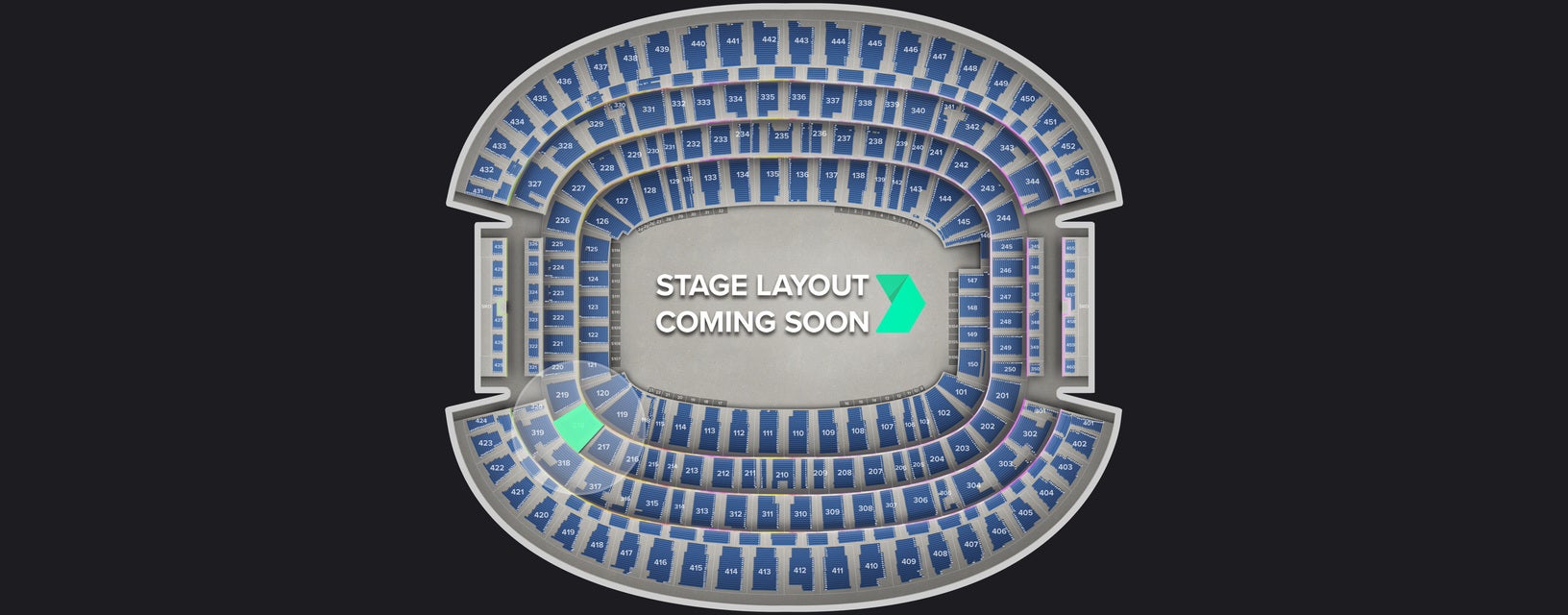 Seat view from Main