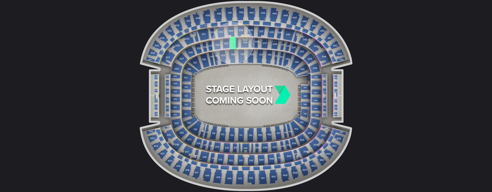 Seat view from Main
