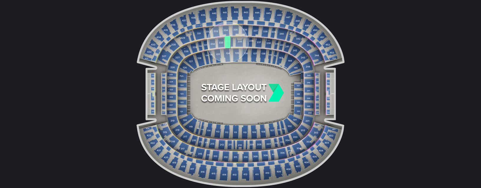 Seat view from Main