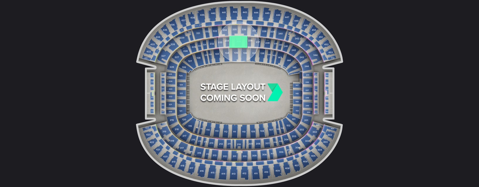 Seat view from Main