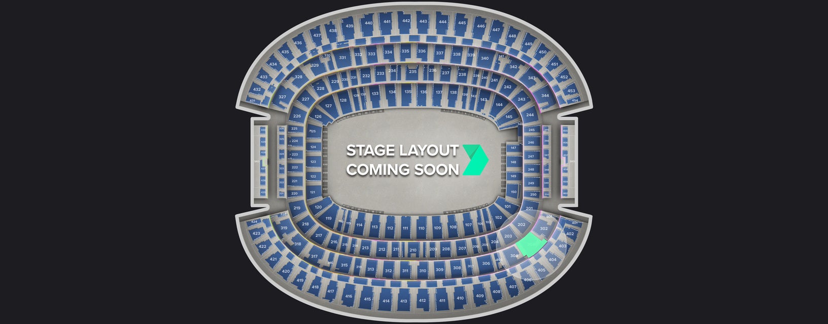 Seat view from Mezzanine