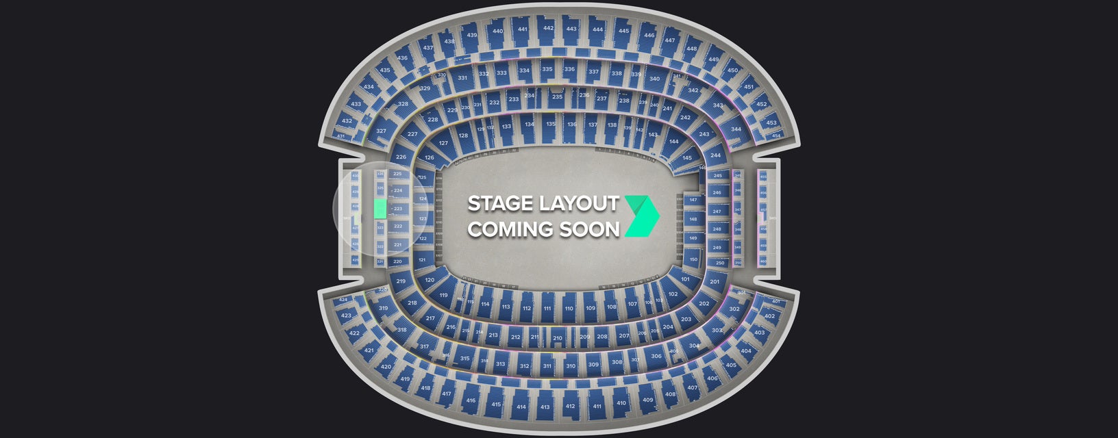 Seat view from Mezzanine