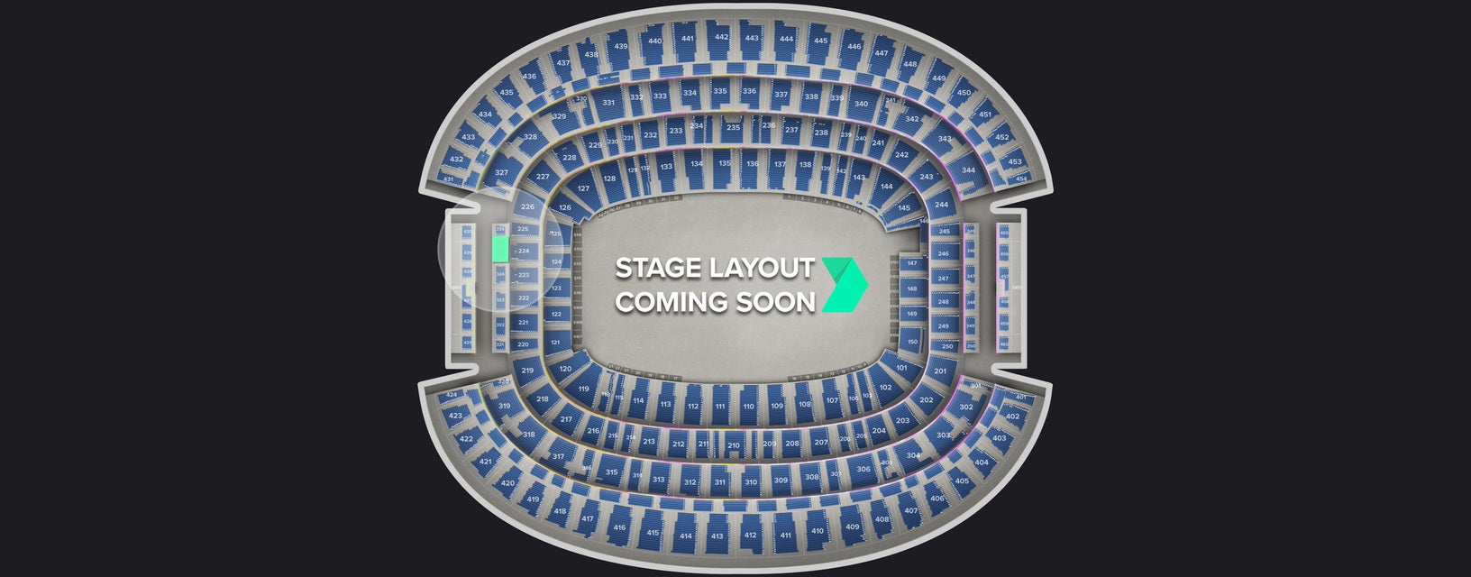 Seat view from Mezzanine