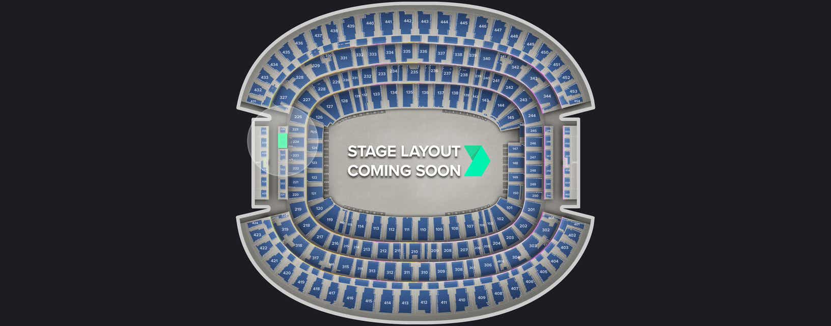 Seat view from Mezzanine
