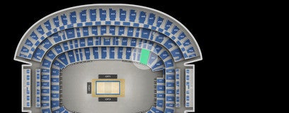 Seat view from Lower