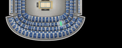Seat view from Main