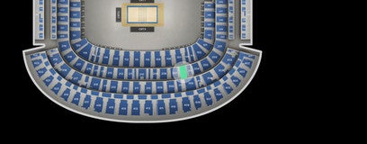 Seat view from Main