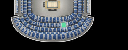 Seat view from Main