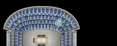 Seat view from Main