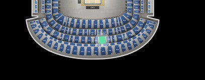 Seat view from Mezzanine