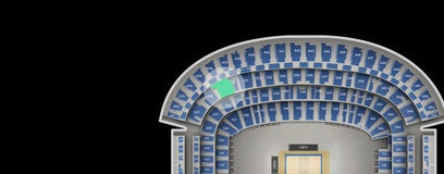 Seat view from Mezzanine