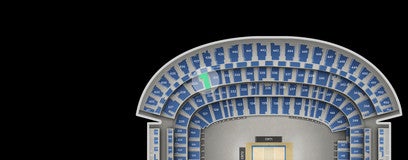 Seat view from Mezzanine