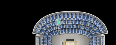 Seat view from Mezzanine