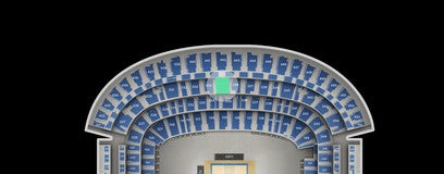 Seat view from Mezzanine