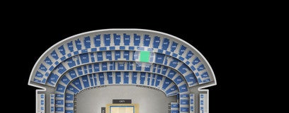 Seat view from Mezzanine