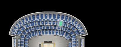 Seat view from Mezzanine