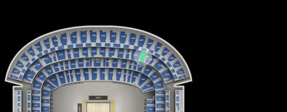 Seat view from Mezzanine