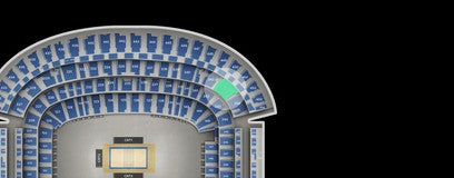 Seat view from Mezzanine